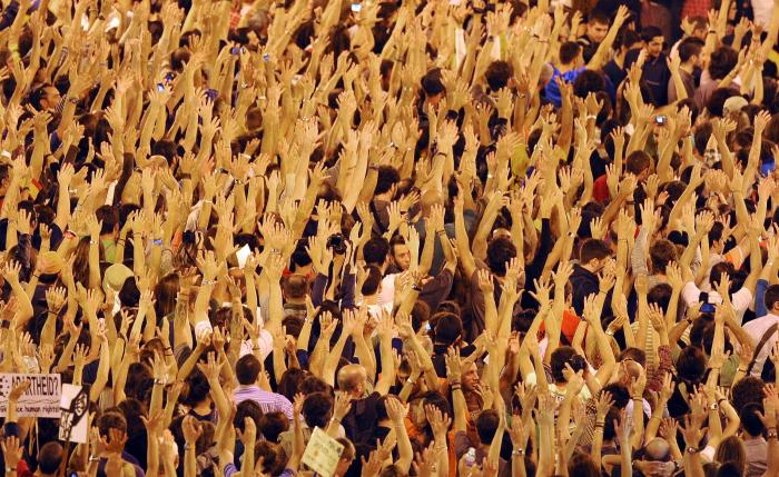 Las voces y los ecos del 15-M: de la indignación al polo por la libertad