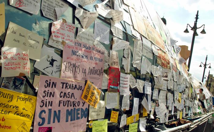 Las voces y los ecos del 15-M: de la indignación al polo por la libertad