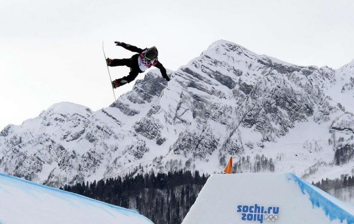 Esta modalidad de snowboard, de lo más espectacular de los Juegos de Sochi (FOTOS)