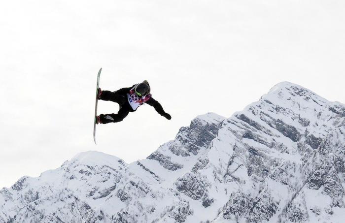 Esta modalidad de snowboard, de lo más espectacular de los Juegos de Sochi (FOTOS)