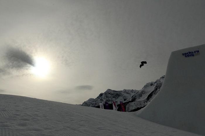 Esta modalidad de snowboard, de lo más espectacular de los Juegos de Sochi (FOTOS)
