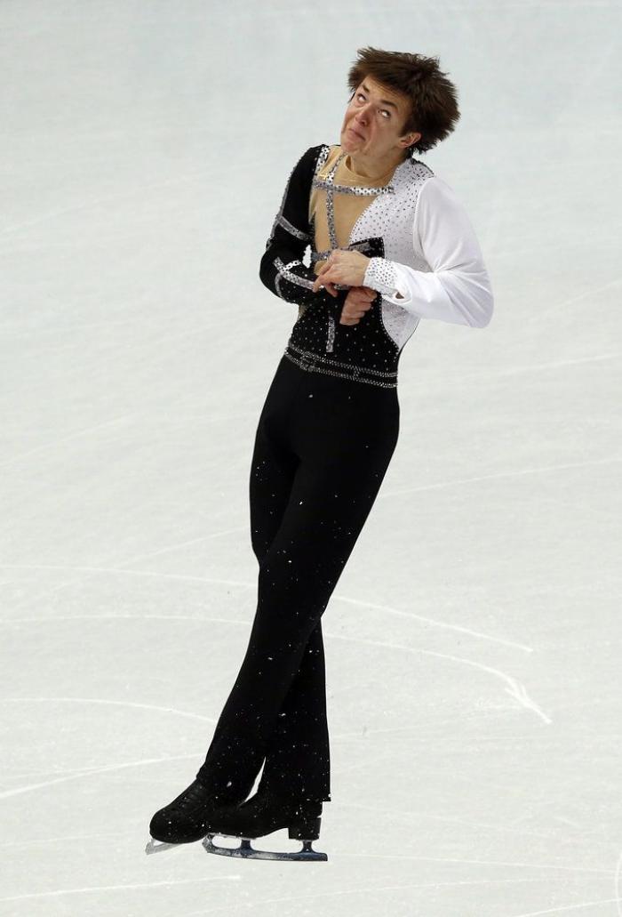 La otra cara del patinaje artístico (FOTOS)