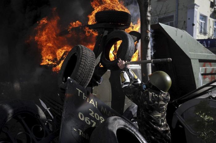 Las imágenes de los enfrentamientos en Ucrania que deberías ver