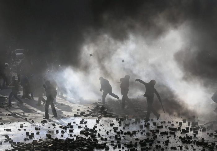 Las imágenes de los enfrentamientos en Ucrania que deberías ver