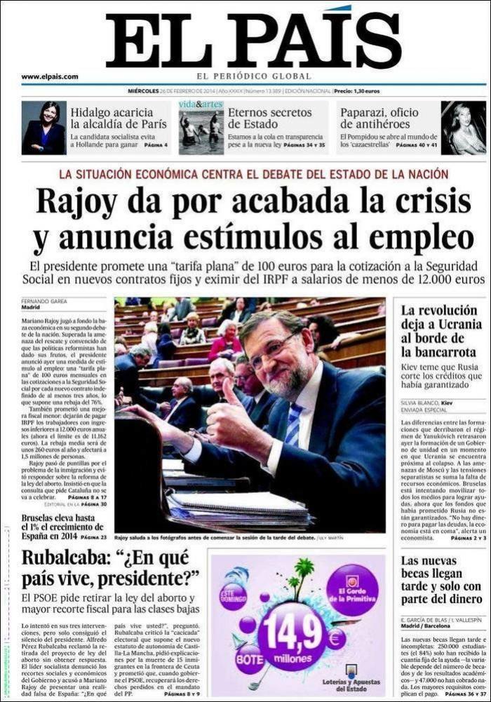 ERC: "Contaré hasta tres y usted abrirá los ojos. 1,2,3... ¡Despierte, señor Rajoy!" (VÍDEO)