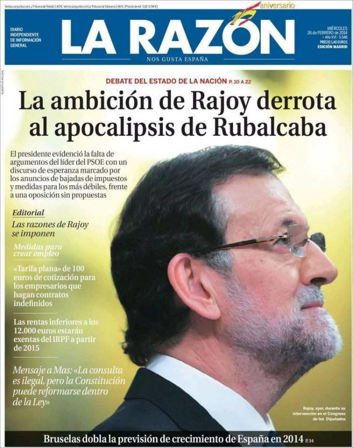 ERC: "Contaré hasta tres y usted abrirá los ojos. 1,2,3... ¡Despierte, señor Rajoy!" (VÍDEO)