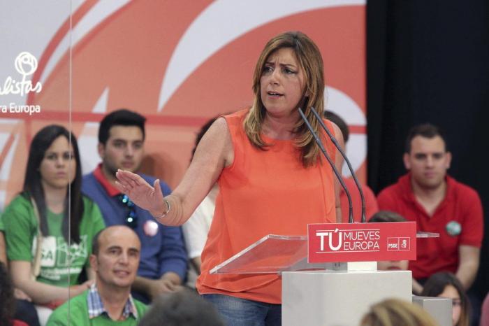 Griñán, presidente del PSOE: "No hay líder en el PSOE como Susana Díaz"