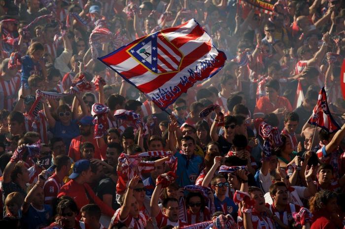Una multitud celebra en Madrid la Liga conquistada por el Atlético (FOTOS)