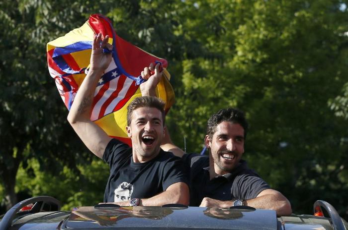 Una multitud celebra en Madrid la Liga conquistada por el Atlético (FOTOS)