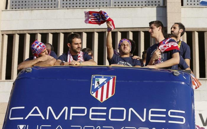 Una multitud celebra en Madrid la Liga conquistada por el Atlético (FOTOS)
