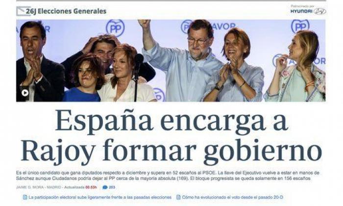 Así ve los resultados de las elecciones la prensa digital