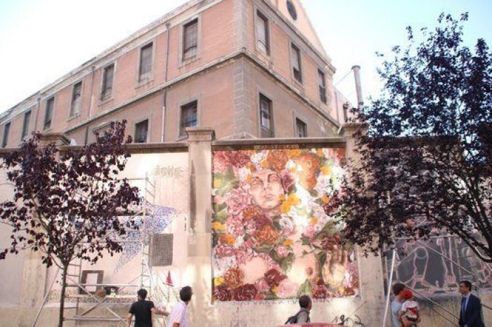 25 artistas reflexionan sobre la naturaleza urbana en los muros de la Tabacalera en Madrid