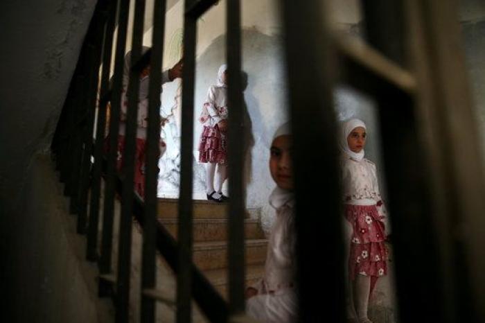 Ir al colegio en Siria: una cuestión subterránea (FOTOS)