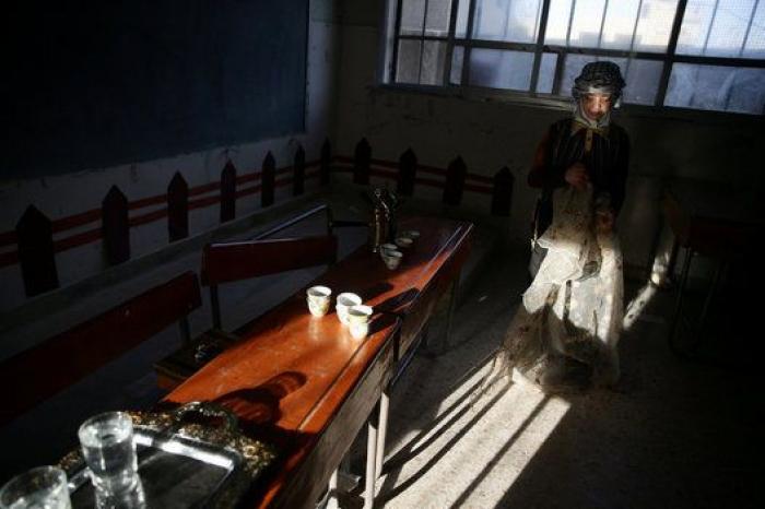 Ir al colegio en Siria: una cuestión subterránea (FOTOS)