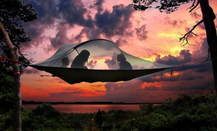 Tentsile: la mezcla perfecta entre tienda de campaña, hamaca y casita en el árbol (FOTOS, VÍDEO)