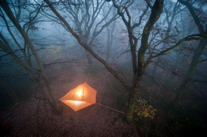 Tentsile: la mezcla perfecta entre tienda de campaña, hamaca y casita en el árbol (FOTOS, VÍDEO)