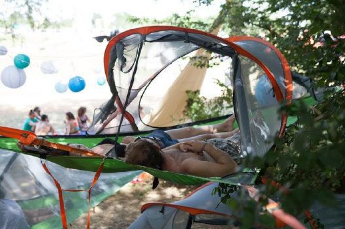 Tentsile: la mezcla perfecta entre tienda de campaña, hamaca y casita en el árbol (FOTOS, VÍDEO)