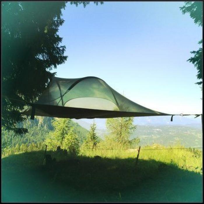 Tentsile: la mezcla perfecta entre tienda de campaña, hamaca y casita en el árbol (FOTOS, VÍDEO)
