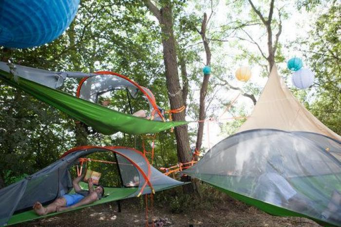 Tentsile: la mezcla perfecta entre tienda de campaña, hamaca y casita en el árbol (FOTOS, VÍDEO)