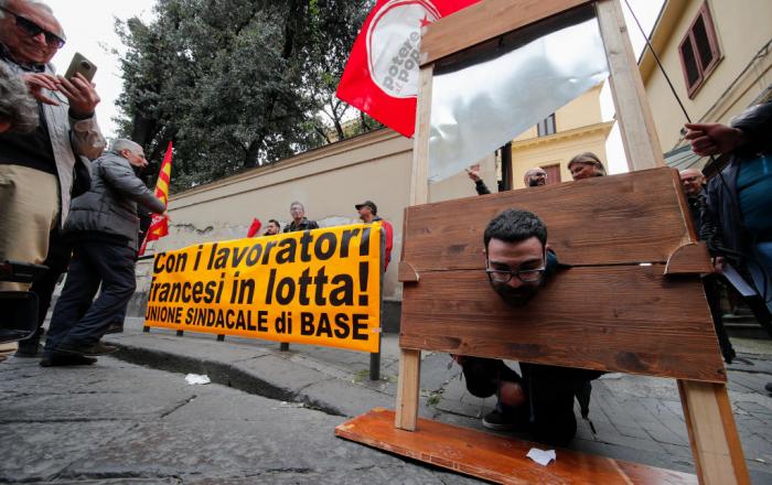 Los sindicatos intensifican el pulso contra Macron y su reforma de las pensiones