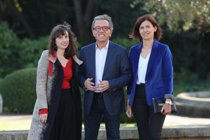 Así ha sido la llegada al Palacete Albéniz de los premiados por los Ondas 2023