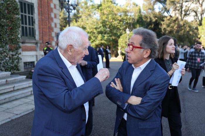 Así ha sido la llegada al Palacete Albéniz de los premiados por los Ondas 2023