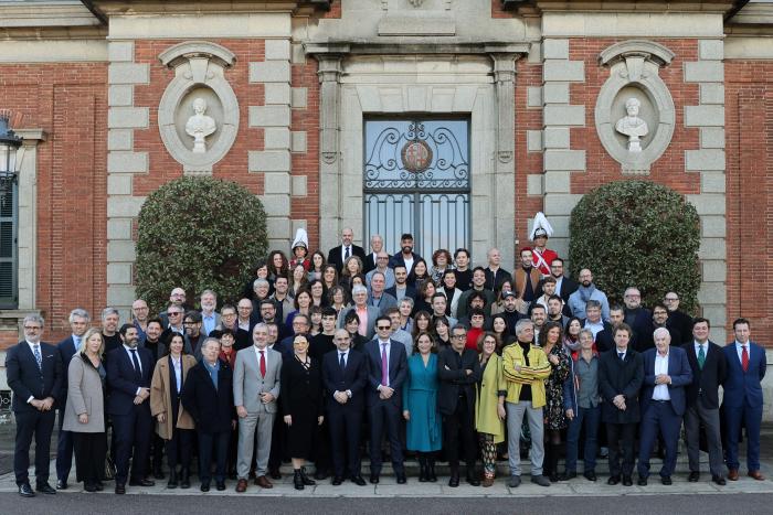 Así ha sido la llegada al Palacete Albéniz de los premiados por los Ondas 2023