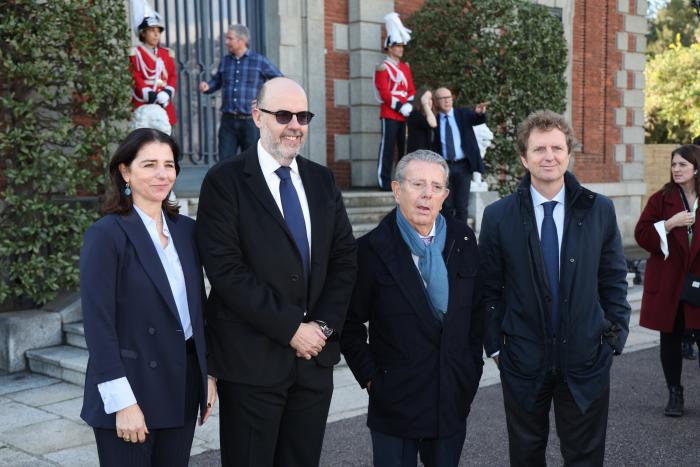 Así ha sido la llegada al Palacete Albéniz de los premiados por los Ondas 2023