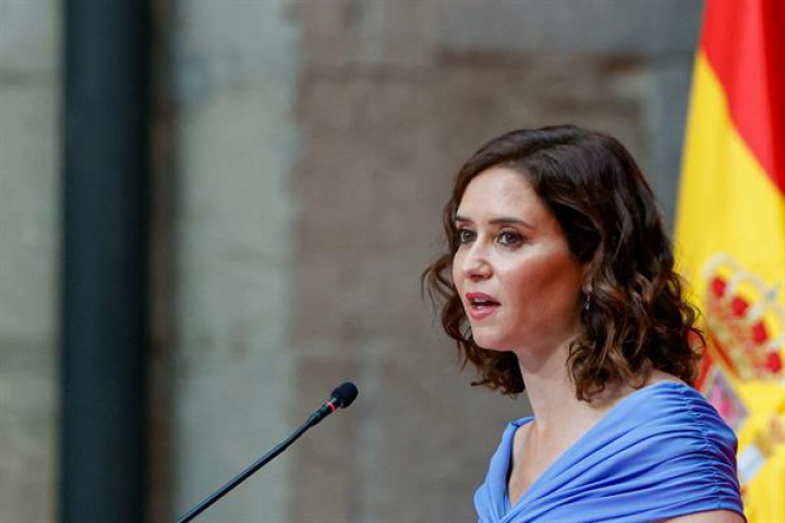 La presidenta de la Comunidad de Madrid, Isabel Díaz Ayuso.