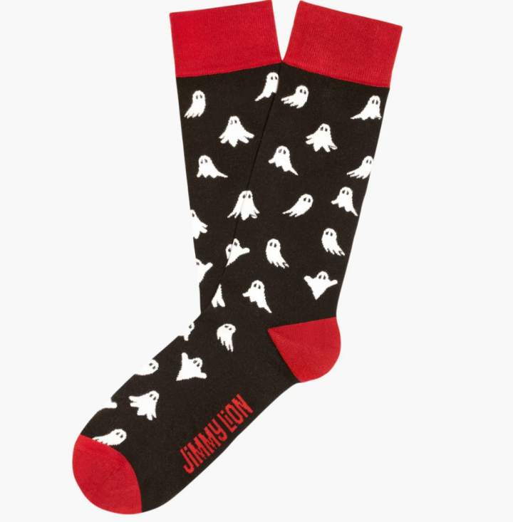 La infanta Sofía con unos divertidos calcetines de fantasmas.