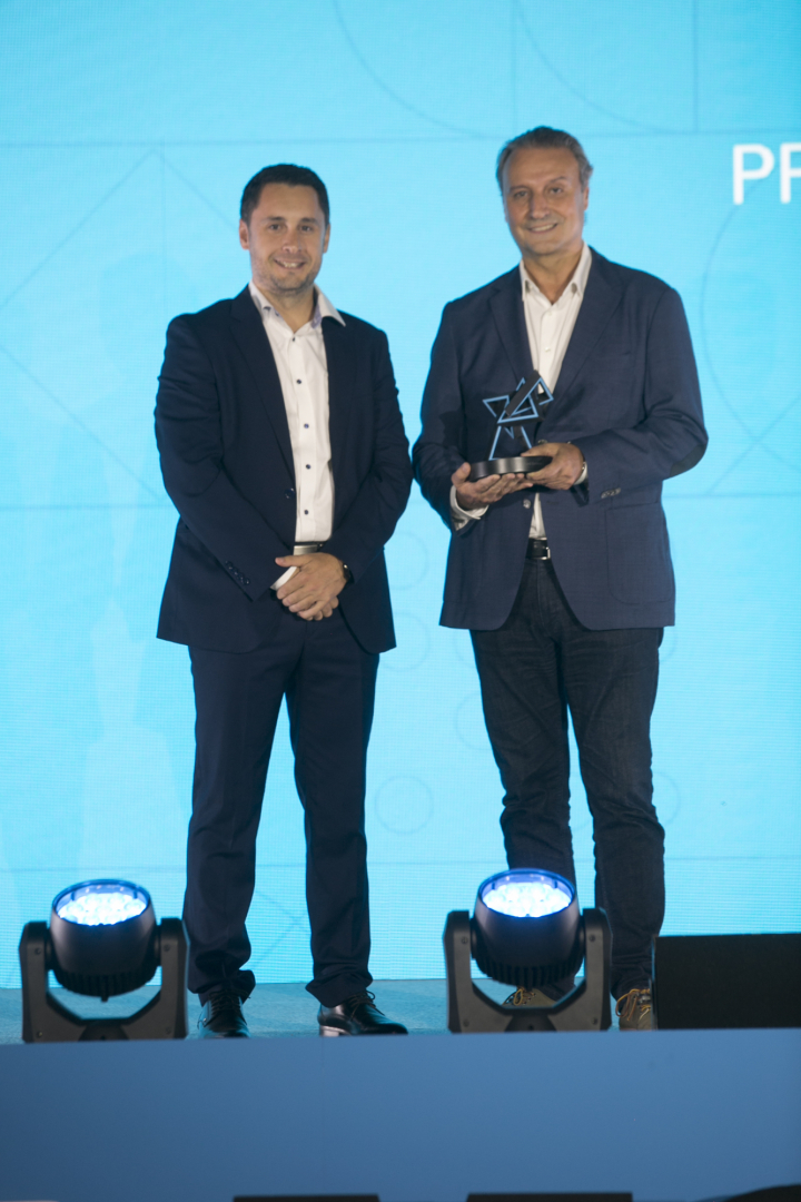 David Fernández Sanchidrián, director de 'EL HuffPost', y Jesús Alonso, presidente de Ford España.