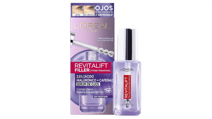 Serum revitalif contorno de ojos loreal.