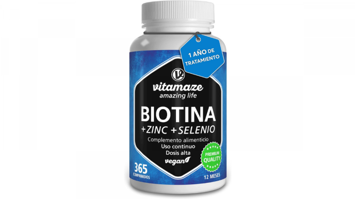 Biotina Vitamaze para fortalecer el cabello