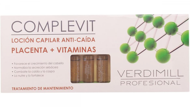 Paquete de ampollas para evitar la caída del pelo