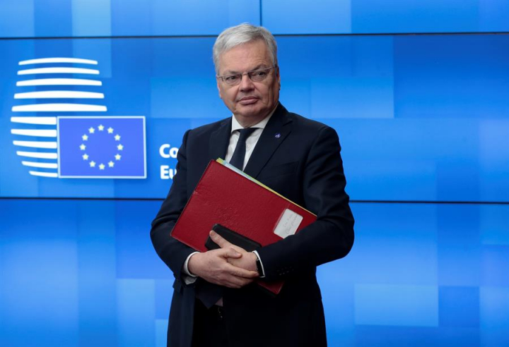 Didier Reynders, comisario de Justicia de la UE, en una imagen de archivo.