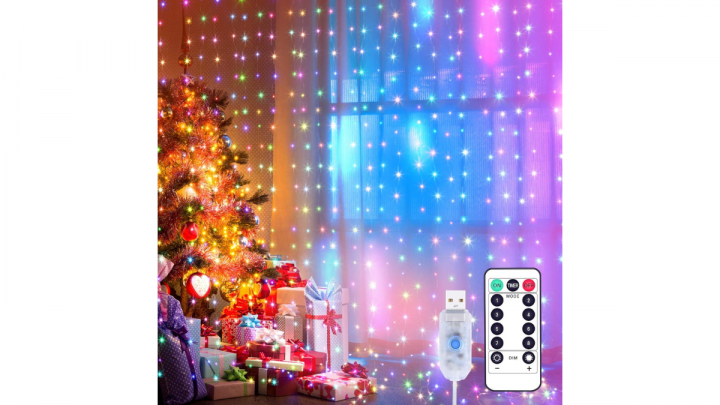 Cadena de luces multicolor para la casa