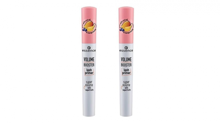 Paquete de 2 bases para máscaras de pestañas de Essence, fórmula efecto volumen.