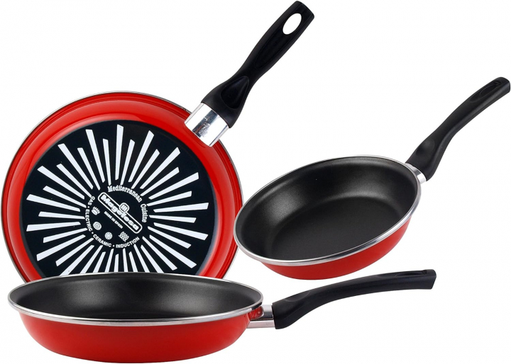 Set de sartenes con descuento.