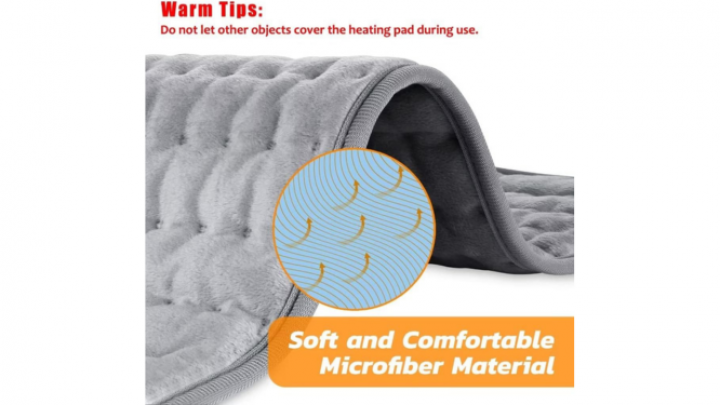 Almohadilla eléctrica de Amazon.