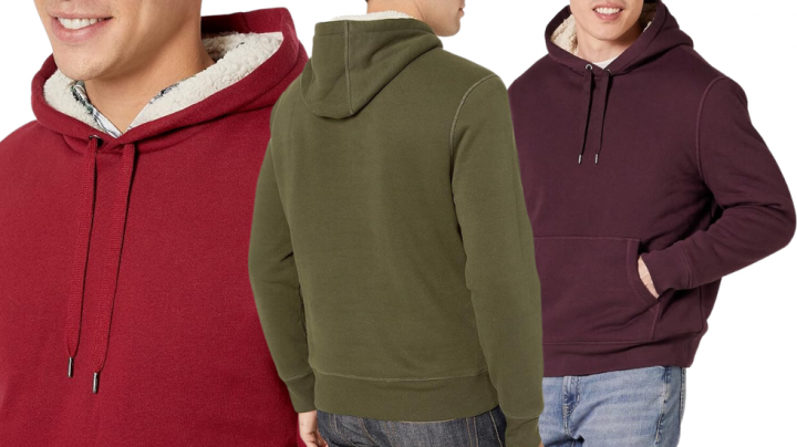 Sudaderas unisex con borreguito en 13 colores, ideales para invierno.