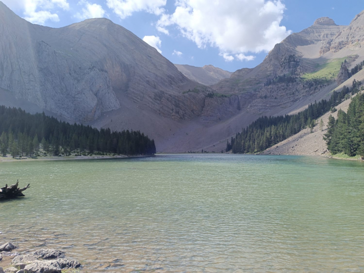 Imagen de archivo del ibon de Plan (Huesca)