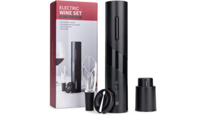Regalo amigo invisible por menos de 20 euros: Sacacorchos eléctrico y portátil