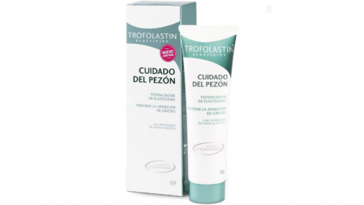 Pomada cicatrizante para el pezón