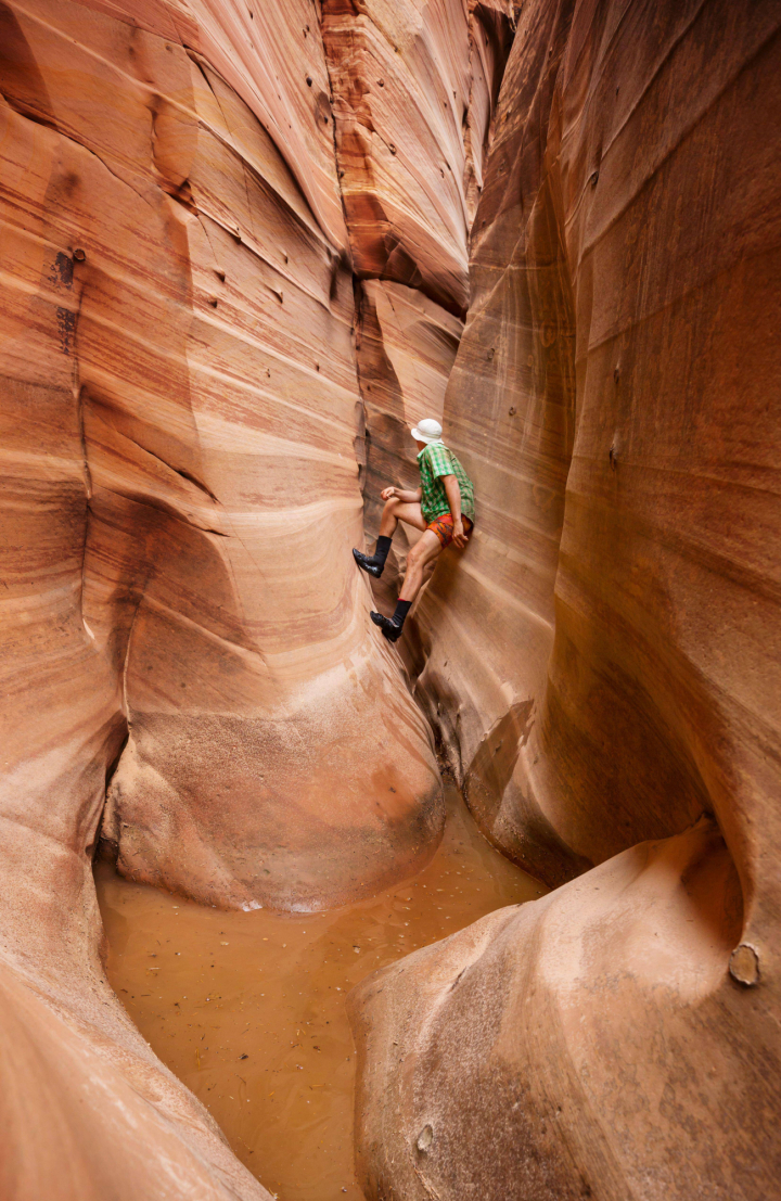 alt="alt="Formación en un desierto de Utah.""