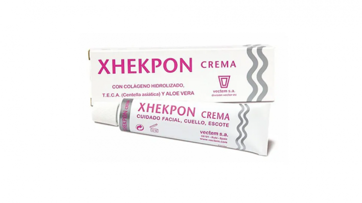 Xhekpon crema con colágeno y antiarrugas que utiliza Isabel Preysler