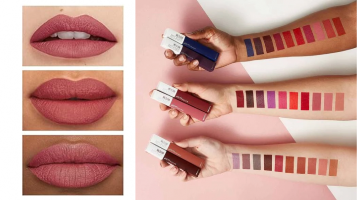El labial mate más permanente es de Maybelline New York y está disponible en 31 tonos diferentes.