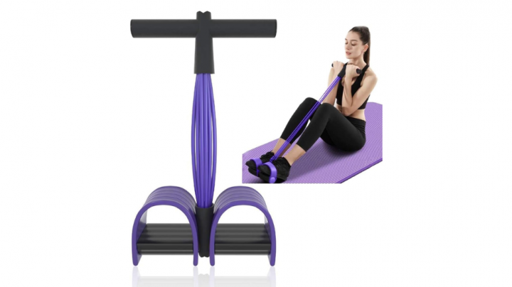 Aparato para hacer abdominales en casa y para entrenamientos fitness.