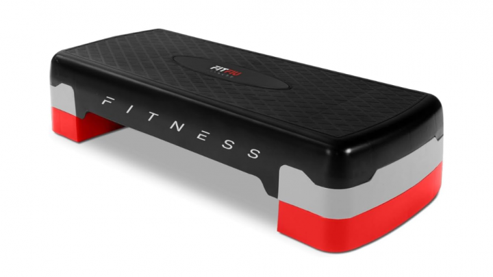 Plataforma de step para hacer ejercicio en casa.