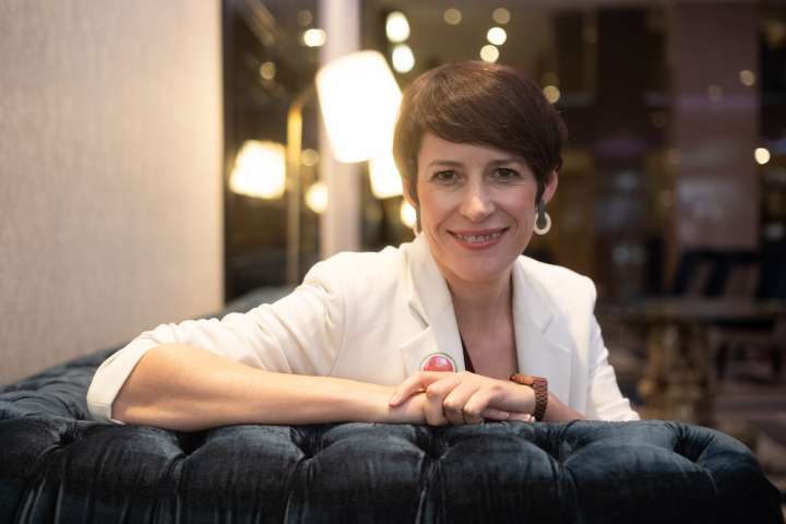 Pontón supuso un revulsivo para un BNG desplazado tras el auge de las mareas cuando se puso a las riendas en 2016. Es la primera mujer que lo lidera y con ella el Bloque ha obtenido los mejores resultados de su historia.