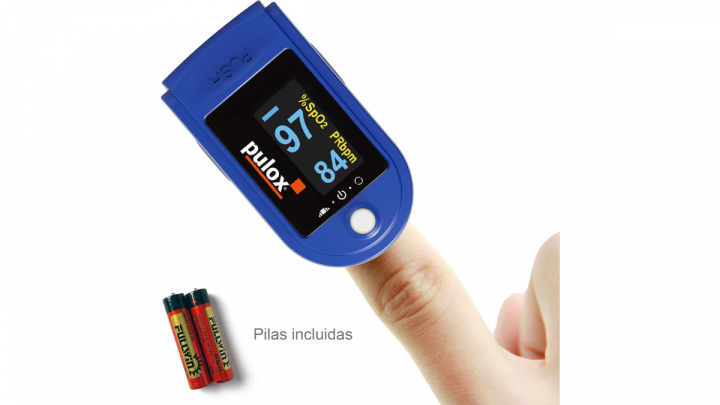 En qué dedo se pone un pulsioxímetro